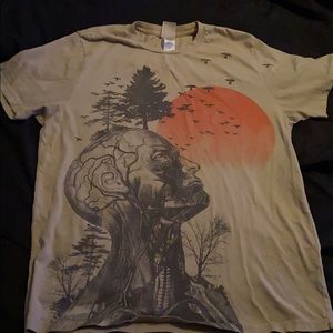 EUC Junk Food graphic tee from pac sun. Size med